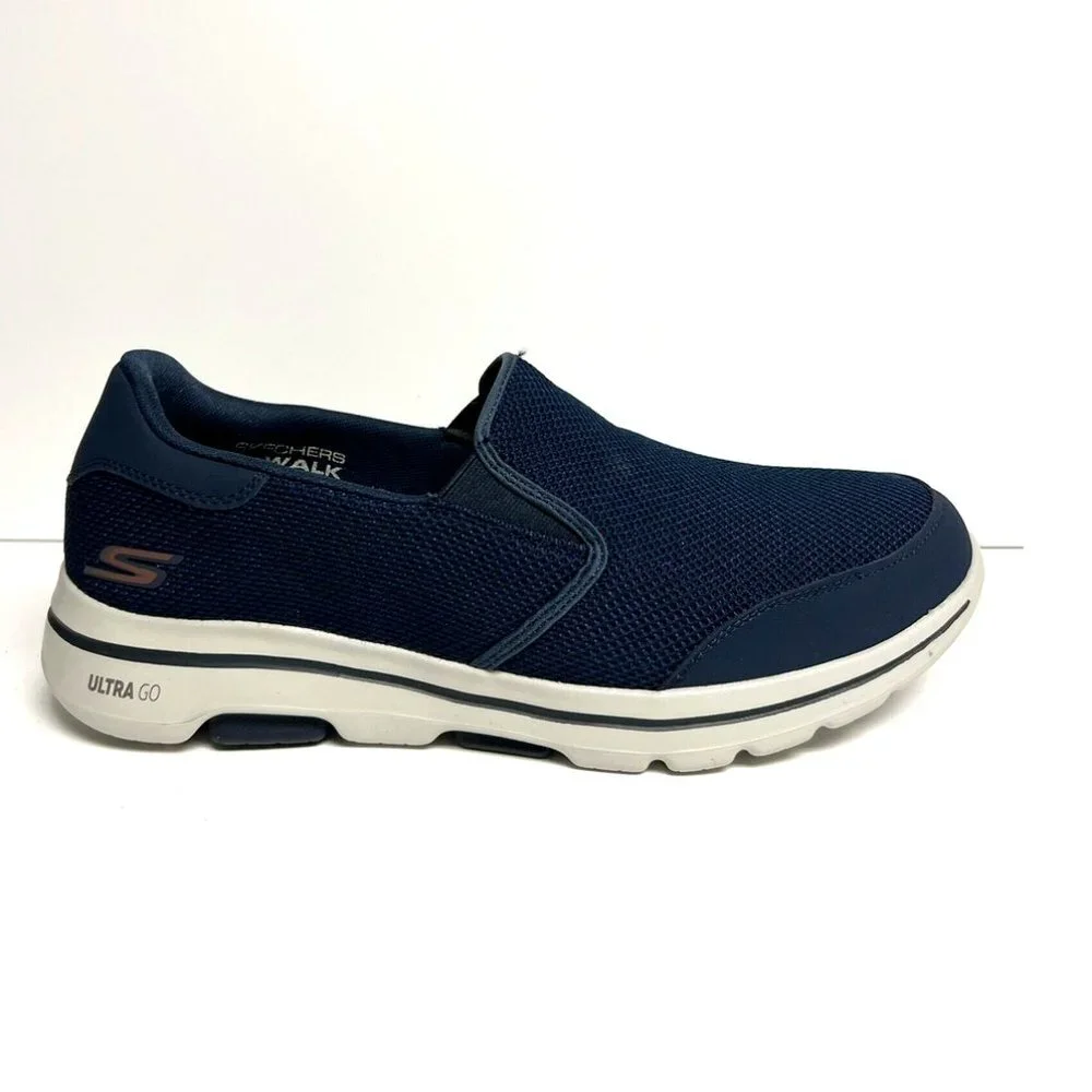 Skechers Mens GoWalk 5 Walking Shoes Navy Size 14 M